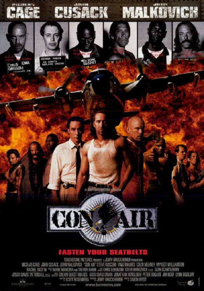 Con Air movie poster